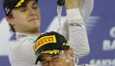 Bahrain GP: Hamilton edges Rosberg in Bahrain thriller | Formula One ...