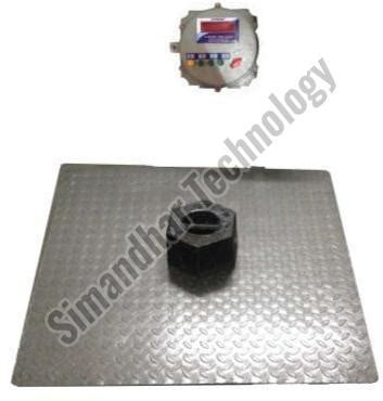 Platform Scale With Flame Proof Indicator : 1200kg X 200g 1500 X 1500 ...