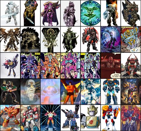 Every Prime from the Thirteen to the future of Pax Cybertronia . Which ...