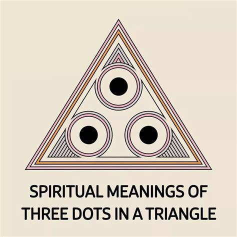 7 Spiritual Meanings Behind the Three Dots in a Triangle Symbol ...
