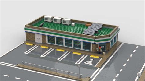 Convenience Store Building Design 的图像结果
