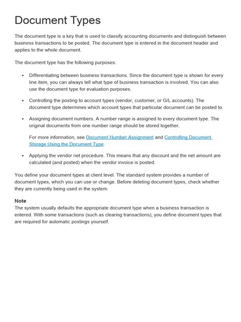 Document Types | PDF