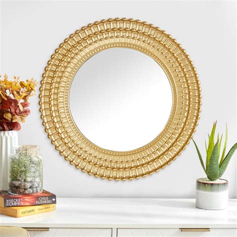 Buy Corsica Reflection Round Decorative Mirror - 54cm from Corsica by ...