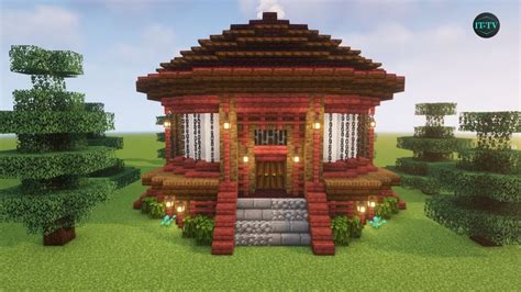 mangrove wood house minecraft