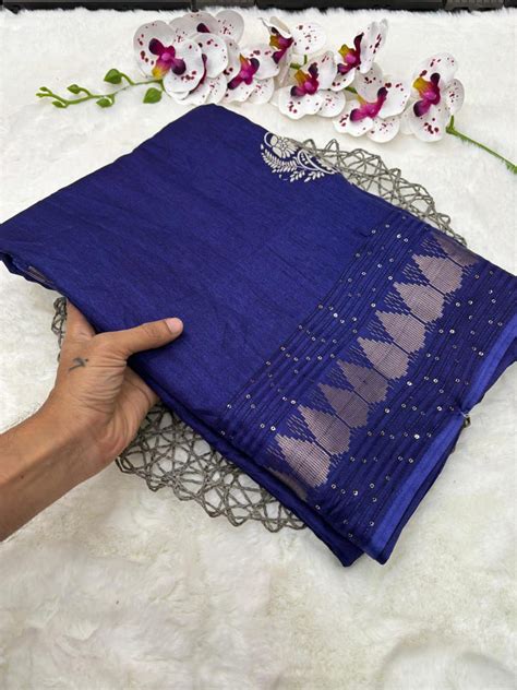 Pure Meghna Slub Silk Saree with Weave Sequence & Rich Printed Pallu ...