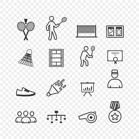 Badminton Icon HTML 的图像结果