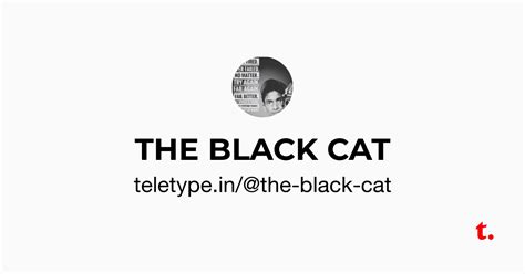 THE BLACK CAT — Teletype