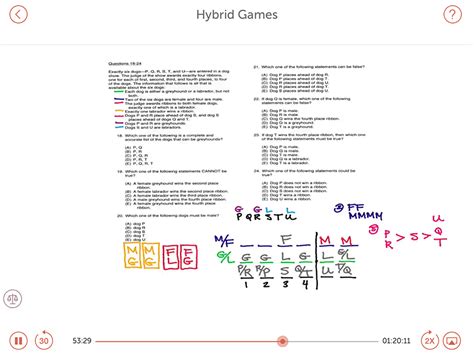 Image result for LSAT Logic Games Example