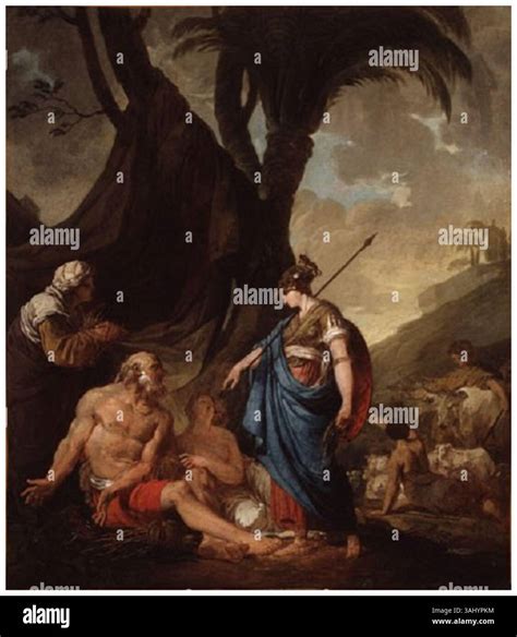 Joseph Benoit Suvée’s 'Erminia and the Shepherds,' painted around 1776 ...