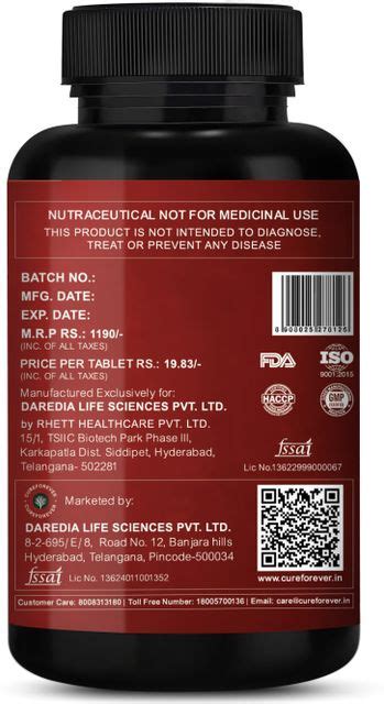 CureForever Vitamin B Complex Tablet B Vitamins with Biotin VitaminB12 ...