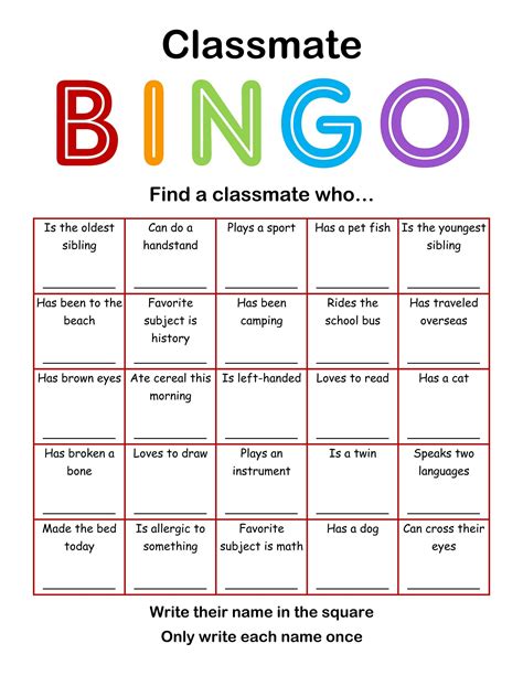 "I created this printable bingo game with 50 different bingo cards, 1 ...