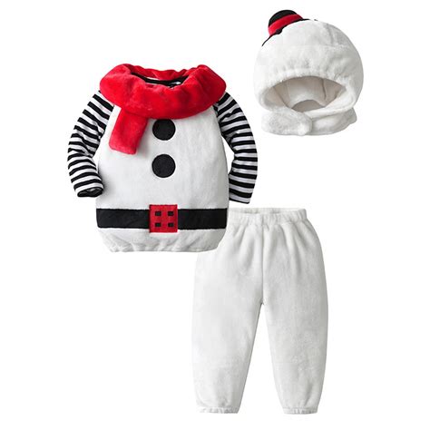 JLMSPLWG Christmas Outfit for Kids Christmas Girls 1st Christmas Baby ...