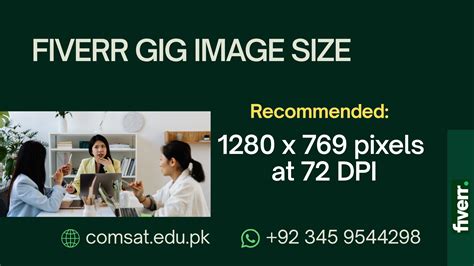 Fiverr Gig Image Size: Ideal Dimensions 1280 x 769 pixels