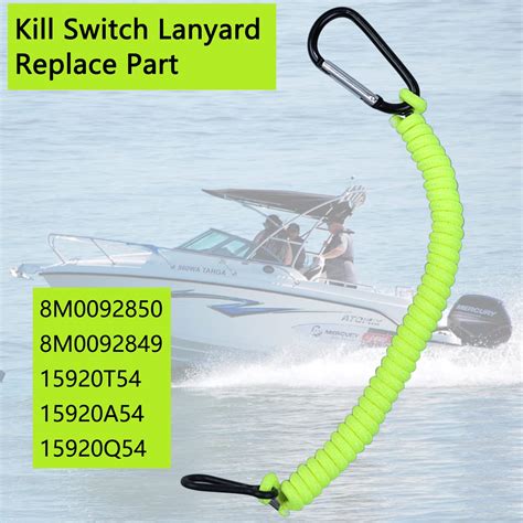 Buy 8M0092850 Boat Kill Switch Lanyard Replacement for Mercruiser ...