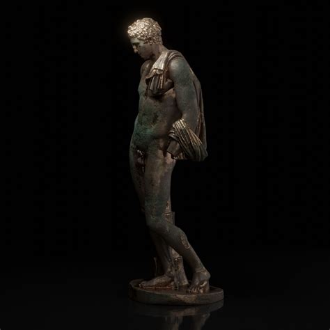 Famous Roman Sculpture Made Of Bronze 001 by dada_design | 3DOcean