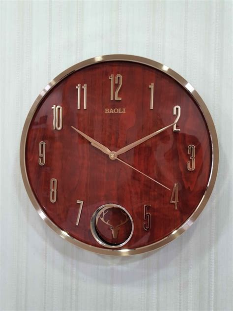 FunkyTradition Multicolor Reindeer Pendulum Wall Clock , Wall Watch