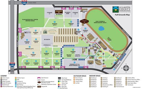 Fairgrounds Map - Alameda County Fairgrounds