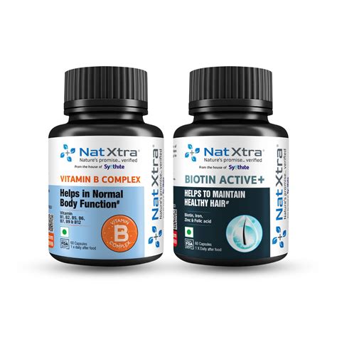 Biotin and Vitamin B Complex - Combo – My Store