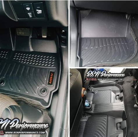 Honda Vezel (HR-V) (2013-2020) Laser Cut OEM Floor Mats 3 Pcs set | RSN ...