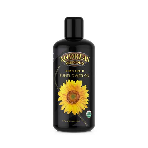 Organic Cold Pressed Sunflower Seed Oil | Organic Non GMO Cold Pressed ...