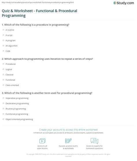 Image result for Procedural Programming Practice Example
