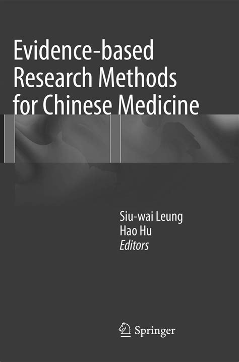 Buy Evidence-based Research Methods for Chinese Medicine Book Online at ...