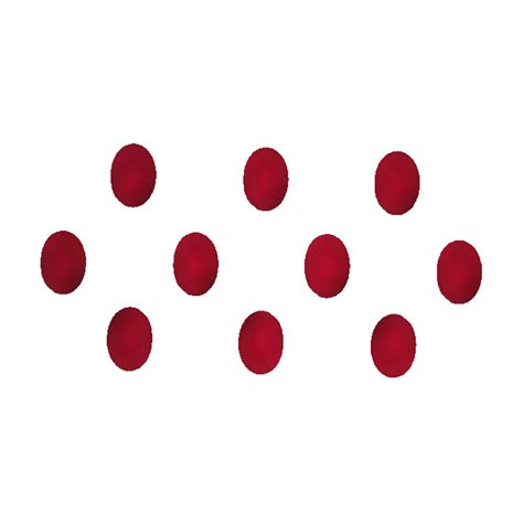 Comet Busters Basic Traditional Maroon Bindi (8mm)(BIN316)