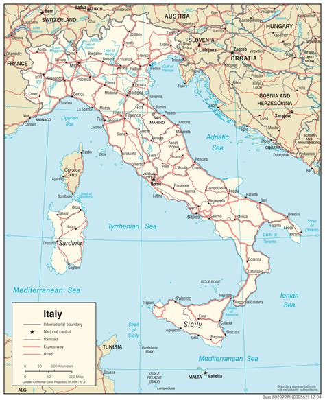 Maps of Italy | Detailed map of Italy in English | Tourist map of Italy ...