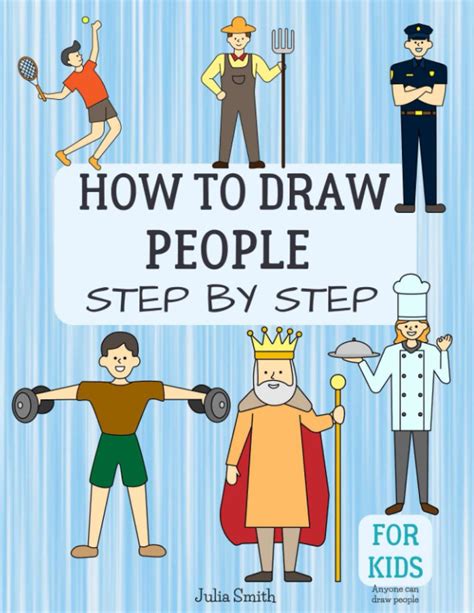 Easy Step-by-Step Drawing Tutorial for People - India | Ubuy