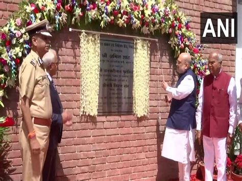 Amit Shah inaugurates Integrated Command and Control Centre in Chandigarh