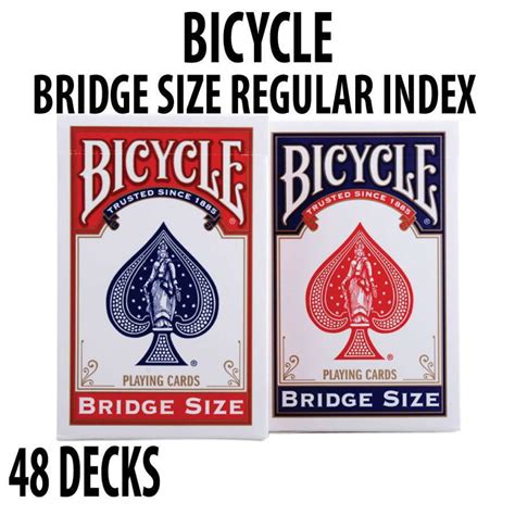 Bicycle Bridge Playing Cards 24 Decks | Bridge Size Bicycle Cards