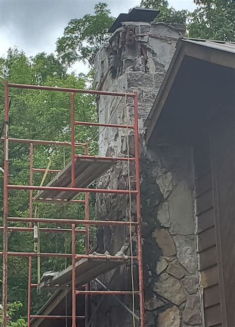 Image result for Removing Chimney Stack