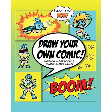 Buy Draw Your Own Comic: How to Write A Graphic Novel with Blank Comic ...