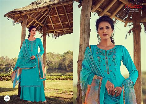 Belliza Present Ripple Dress Material Catalogue