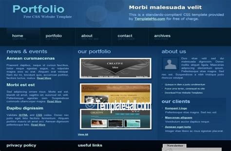 Image result for Portfolio Template Free HTML CSS Black N Red