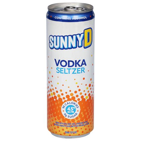 Sunny D Vodka Seltzer 12 fl oz 12 fl oz | Shipt