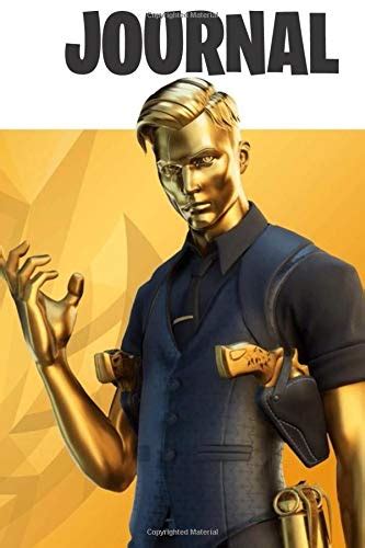 Buy Midas Journal : Fortnite Gold Midas Skin Diary, For boys, For A ...