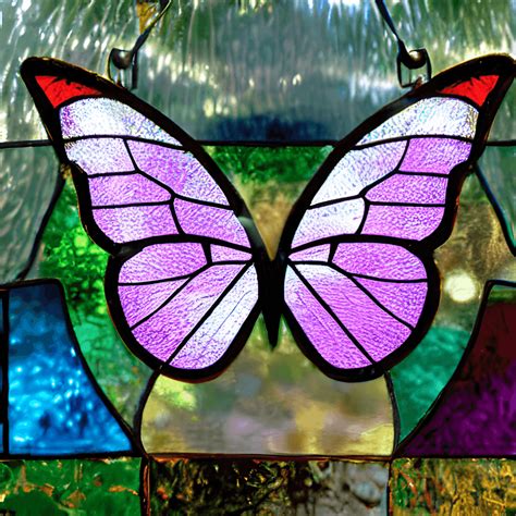 Stained Glass Butterflies