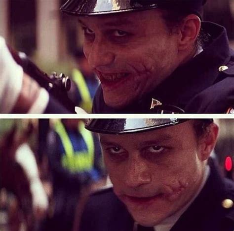 Heath Ledger Joker No Makeup