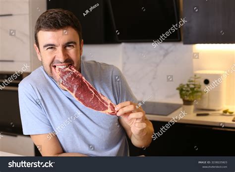 People Eating Raw Meat