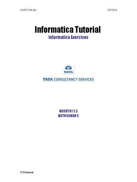 Image result for Developer Informatica Tutorial