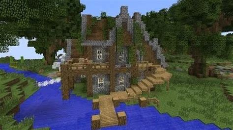 Image result for Rustic Minecraft House Tutorial