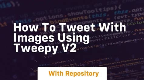 Tweepy Tutorial 的图像结果