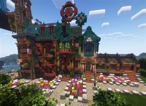Steampunk Minecraft Builds Tutorial 的图像结果
