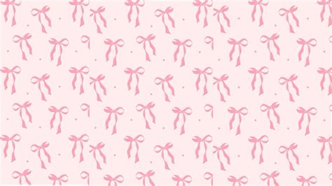Cherries and Bows Laptop Wallpaper