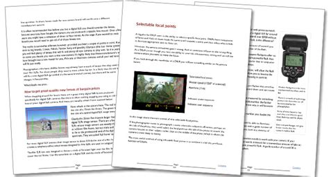 Complete Digital SLR Guide for better photos