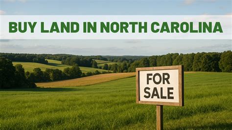 The 11 Best Counties to Buy Land in North Carolina