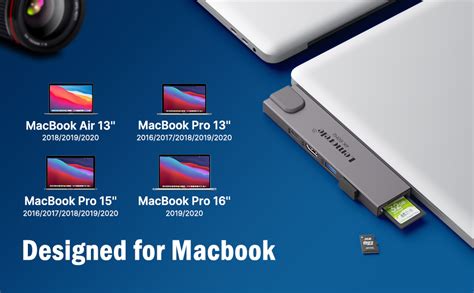 Lemorele USB C Docking Station for MacBook, 7 in 2 USB C Hub with ...