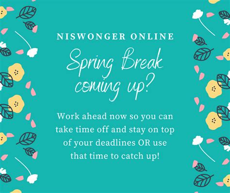 Image result for Spring Break 2021Contests