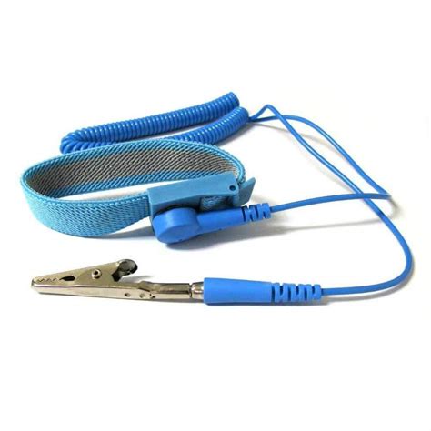 Aadvay ESD Anti Static Wrist Strap - Stud To Crocodile Clip Type ...